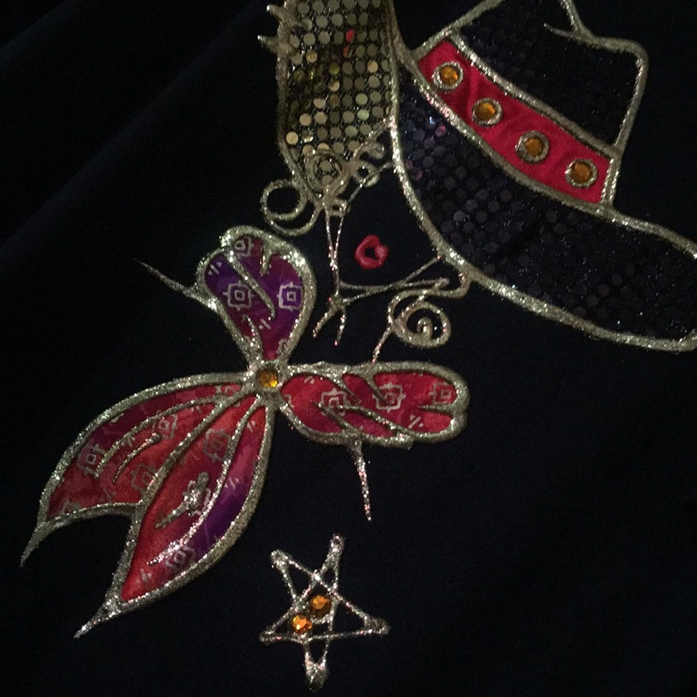 Spectacular Ladies black t-shirt